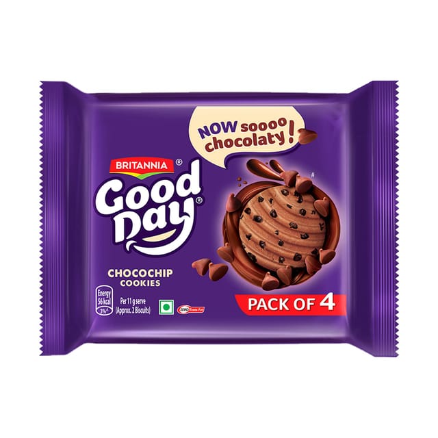 Good Day Chocochip Cookies (Pack Of 4)