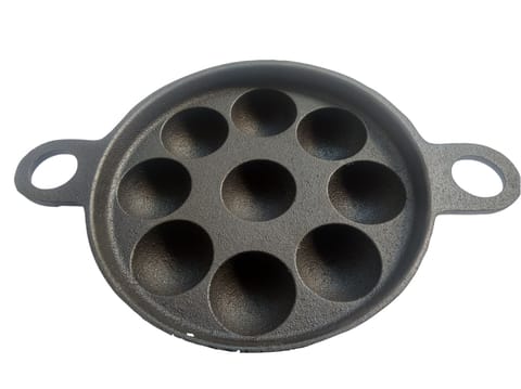 Alpha Cart Cast Iron 9 Pits Paniyaram Paddu Appam Appe Maker