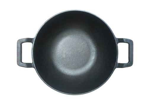 Alpha Cart Cast Iron Deep Kadai 10Inch Tawa 25.4 Cm Diameter