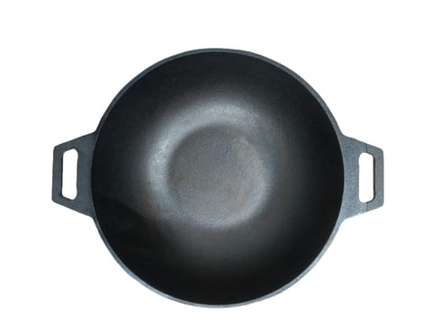 Alpha Cart Cast Iron Fb Kadai 10Inch Tawa 25 Cm Diameter