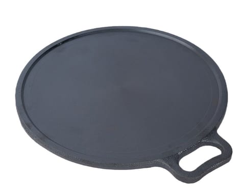 Alpha Cart Cart Cast Iron Dhosa Tawa 11Inch Tawa 27 Cm Diameter