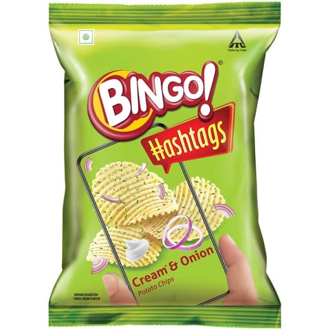 Bingo! Hashtags Cream & Onion