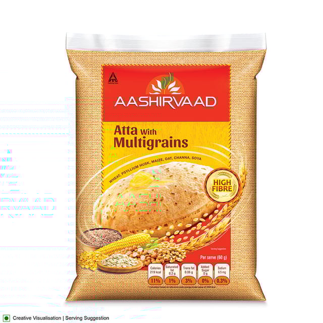 Aashirvaad Atta with Multigrains