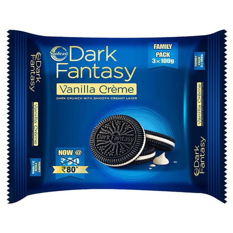 Sunfeast Dark Fantasy Vanilla Creme 300Gm