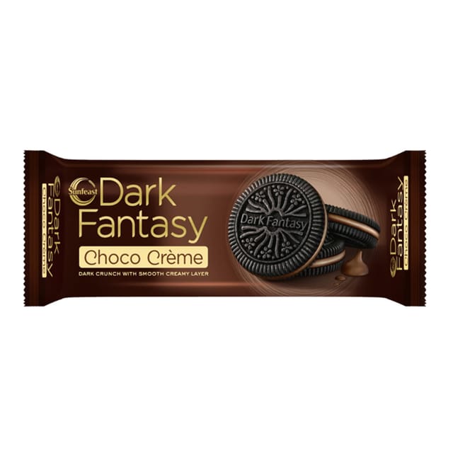 Sunfeast Dark Fantasy Choco Creme Biscuits 100Gm