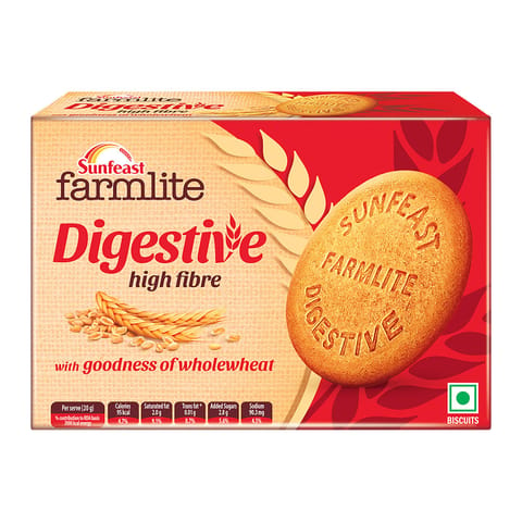 Sunfeast Farmlite Digestive High Fibre 250Gm