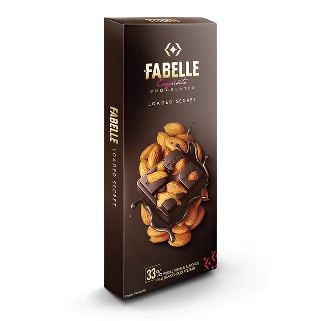 Fabelle Loaded Secret - Dark Chocolate 115Gm