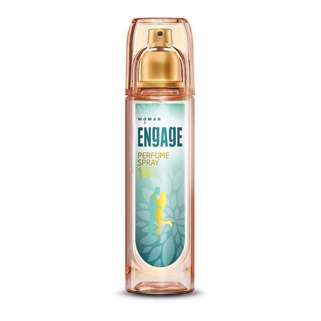 Engage W3 Perfume Spray For Women, 120Ml , Citrus & Floral , Skin Friendly