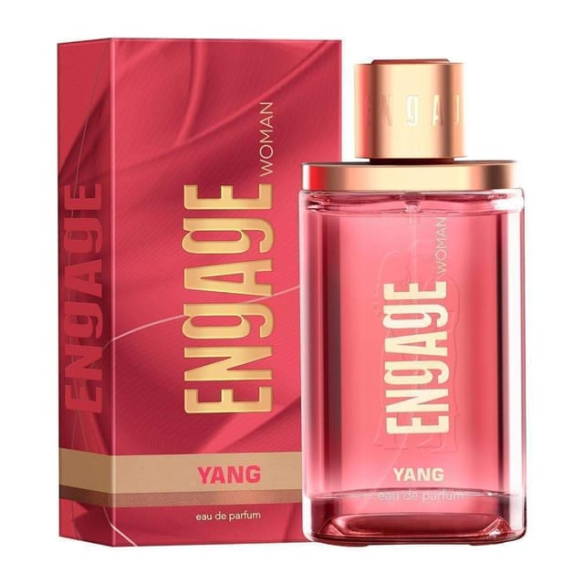 Engage Yang Eau De Parfum, Perfume For Women, 90Ml , Floral & Fruity,Skin Friendly