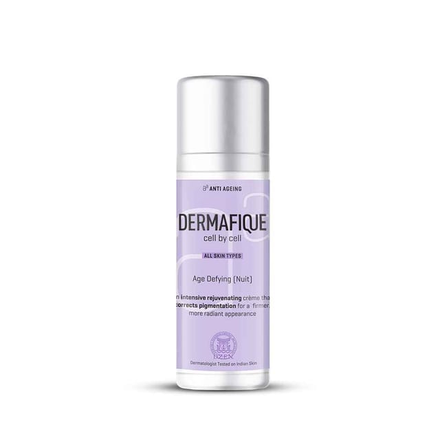 Dermafique Age Defying Nuit Regenerating Cream, 30Gm - For All Skin Types