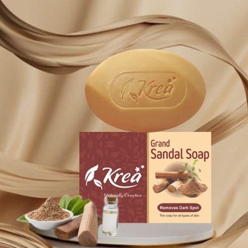Krea Grand Sandal Soap 30G   (Pack of 5)