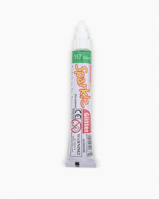 Camel Sparkle Colours Individual tube of Green in 15 ml