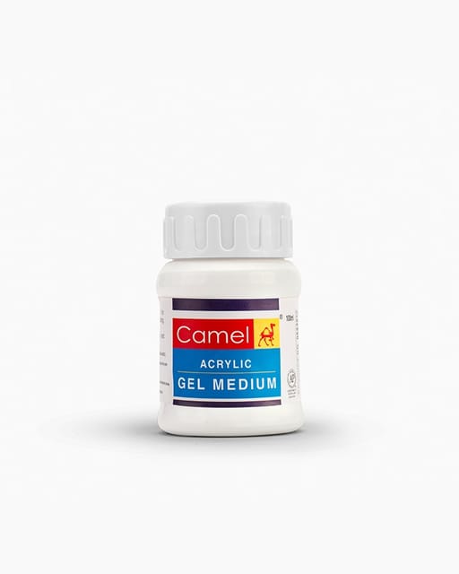 Camel Acrylic Gel Medium Individual jar of 100 ml
