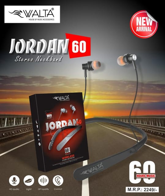 Walta Jordan 60 Stereo Neckband