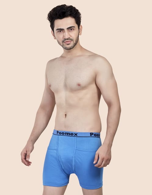 Poomex Trunk With Comfort Pocket Saxi Blue