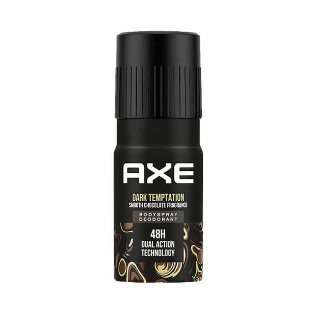 Axe Dark Temptation 48H Dual Action Deodorant Body Spray For Men (150Ml)