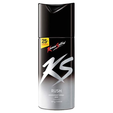 Kamasutra Rush Deodorant For Men, 150M
