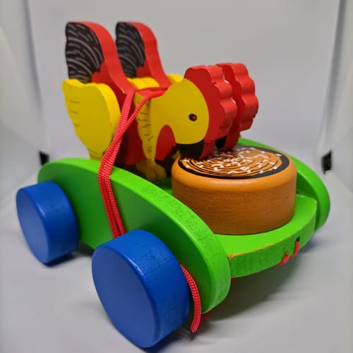 Hen Pull Along Toy.