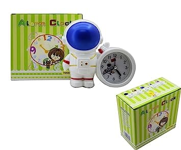 Asera Space Theme Astronauts Spaceman Alarm Table Clock