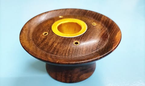 Coconut Shell Agarbathi Stand: