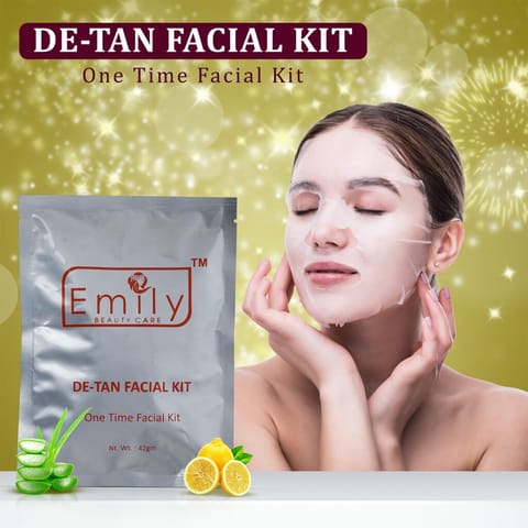 DE-TAN One Time Facial Kit