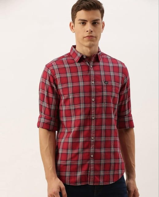 ᴛʜᴇ ɪɴᴅɪᴀɴ ɢᴀʀᴀɢᴇ & ᴄᴏ Men's Casual Checked Shirt