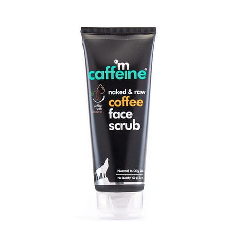 Coffee Face Scrub with Walnut for Tan & Blackheads Removal - 100 g - Natural & Vegan