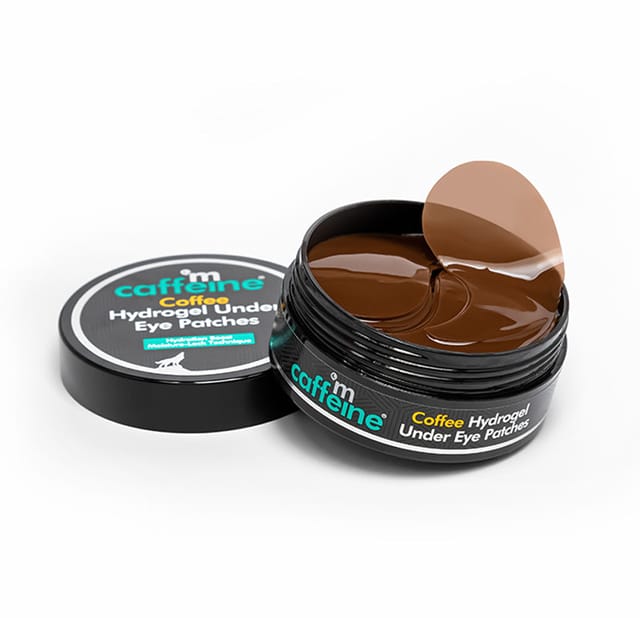 Coffee Hydrogel Under Eye Patches for Dark Circles with Caffeine & Hyaluronic Acid | 30 Pairs - 90g