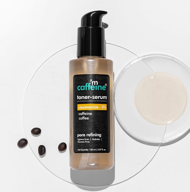 5% Niacinamide 2in1 Toner-Serum with Coffee - Tightens Pores & Fades Blemishes - 150 ml