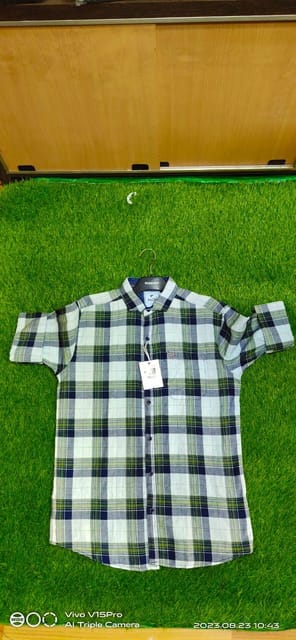 Men's Checked Casual Full Sleeve Shirt