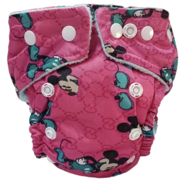 Hugit Reusable Organic Cotton Baby Diaper