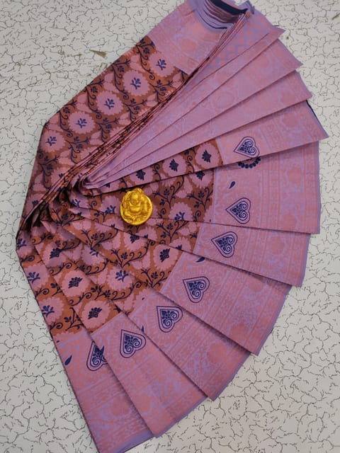 Samuthrika/Vasthrakala Style Bridal Silk Sarees