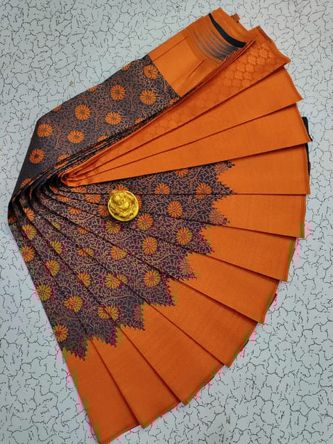 Samuthrika/Vasthrakala Style Bridal Silk Sarees