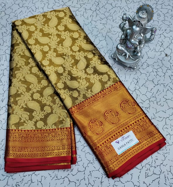 Dual Shade Soft Silk Saree
