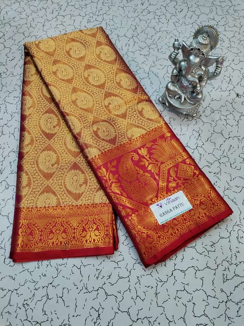 Dual Shade Soft Silk Saree