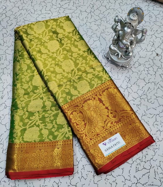 Dual Shade Soft Silk Saree
