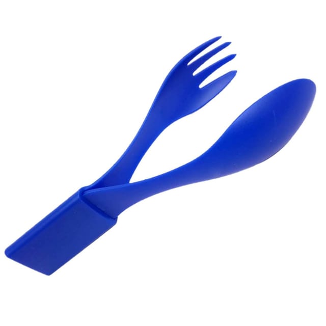 821 Travel Cutlery Set 4 In 1 Spoon Fork Knife & Tongs
