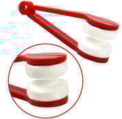 Microfiber Portable Eyeglass Lens Cleaner Brush