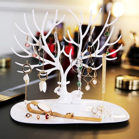 Deer Tree Shaped Jewellery Display Holder