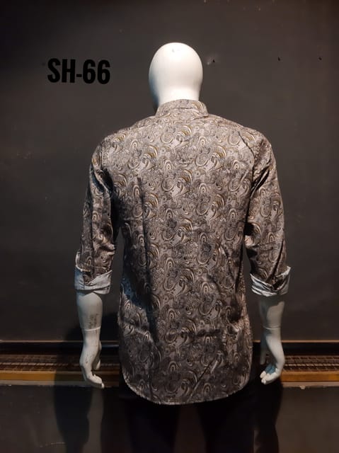 100% Cotton Casual Full Sleeve Shirt for Men