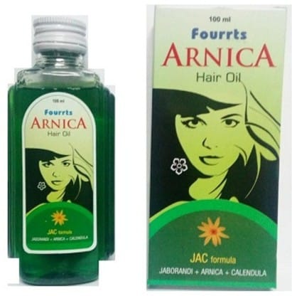 Fourrts Arnica Hair Oil 100Ml X 6 (600 Ml)