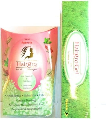 Fourrts Hairgro Shampoo And Gel Combo (100 Ml)