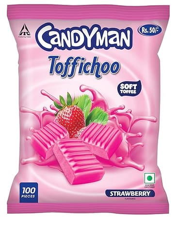 Candyman Toffichoo 100 Soft Toffees 240Gm
