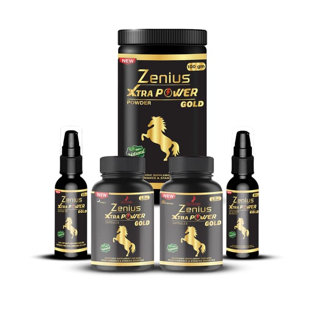 Zenius Xtra Power Gold Kit for Sexual Health Supplements