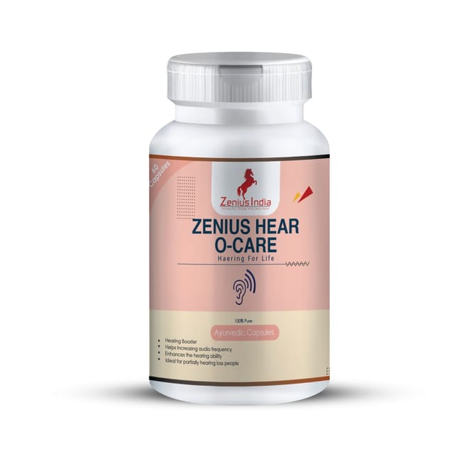 Zenius Hear O Care Capsule for Enhanced Hearing for Men and Women