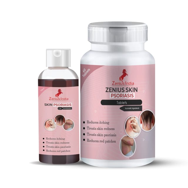 Zenius Skin Psoriasis Care Kit Relief From Psoriasis & Less Inflammation