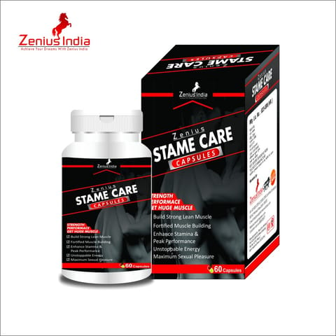 Zenius Stame Care Capsule for Sexual Power Capsule Men & Ling Mota Lamba Medicine Capsule