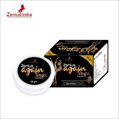 Zenius Again Vergin Cream for Vagina Tightening Medicine | Sexual Cream for Women | Vagina Tightening and Whitening Cream (50G Cream)