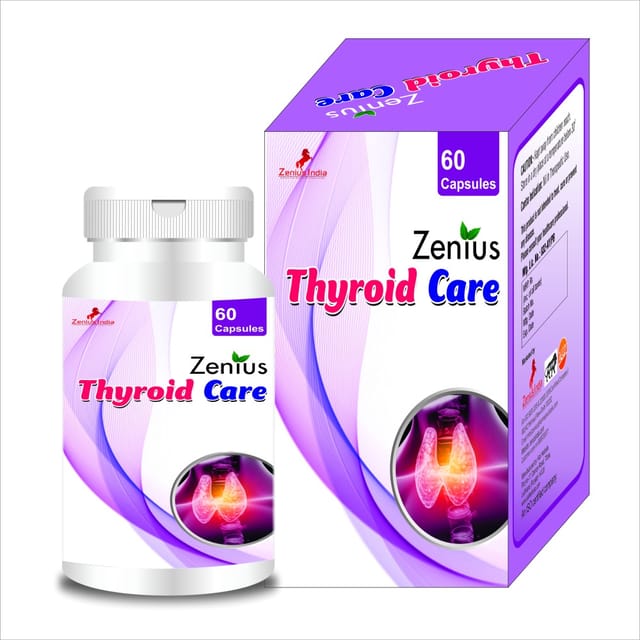 Zenius Thyroid Care Capsule | Thyroid Care Capsule  - Thyroid Capsule