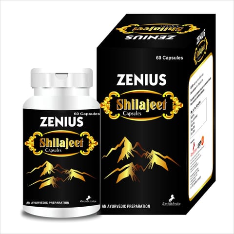 Zenius Shilajeet  Capsule | Shilajit Capsule - Erectile Dysfunction Capsule | Sexual Capsule
